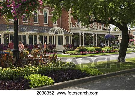 Typical Buildings In Niagara On The Lake; Ontario Canada View Large Photo Image Stock Image - Typical Buildings In Niagara On The Lake; Ontario Canada. Fotosearch