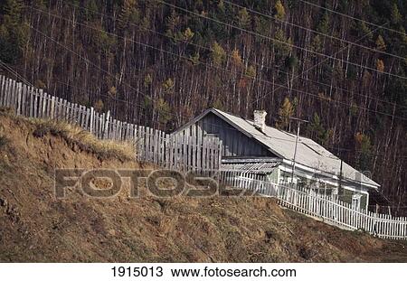 Typical Siberian Architecture View Large Photo Image Stock Image - Typical Siberian Architecture. Fotosearch