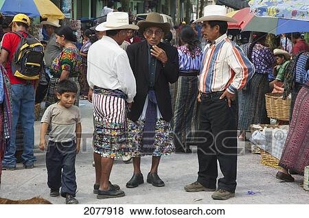 Tzutjil Maya Men, Santiago De Atitl View Large Photo Image Stock Photo - Tzutjil Maya Men, Santiago De Atitl. Fotosearch