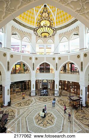 Stock Image - UAE, Dubai Mall shopping centre; Dubai. Fotosearch