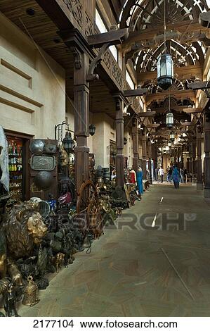 UAE, Jumeirah; Dubai, Madinat souk View Large Photo Image Picture - UAE, Jumeirah; Dubai, Madinat souk. Fotosearch