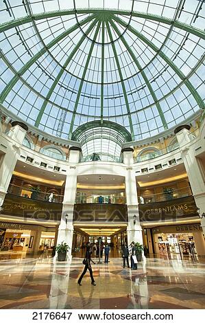 Stock Photo - UAE, Mall of the Emirates shopping centre; Dubai. Fotosearch