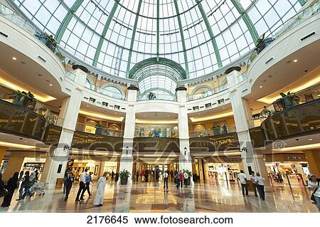 Stock Photography - UAE, Mall of the Emirates shopping centre; Dubai. Fotosearch