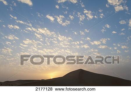 UAE, Sand dunes at dusk; Dubai View Large Photo Image Stock Photo - UAE, Sand dunes at dusk; Dubai. Fotosearch