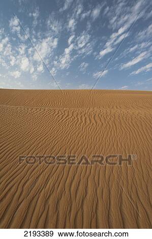 UAE, Sand dunes; Dubai View Large Photo Image Stock Photo - UAE, Sand dunes; Dubai. Fotosearch