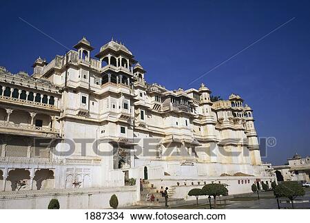 Udaipur City Palace View Large Photo Image Picture - Udaipur City Palace. Fotosearch