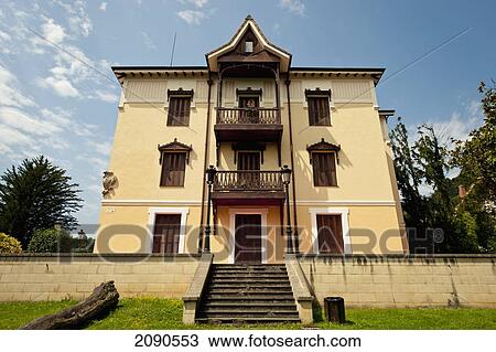 Stock Image - Udetxea Palace, Gernika-Lumo, Basque Country, Spain. Fotosearch