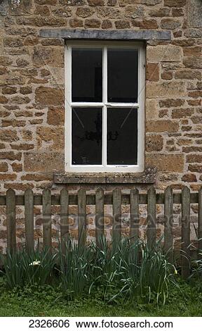Stock Photograph - UK, Cotswolds, Ilmington, Farm house; Foxcote. Fotosearch