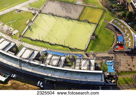 UK, England, Aerial view of football ground; London View Large Photo Image Picture - UK, England, Aerial view of football ground; London. Fotosearch
