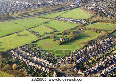 UK, England, Aerial view of suburban residential district; London View Large Photo Image Stock Photography - UK, England, Aerial view of suburban residential district; London. Fotosearch