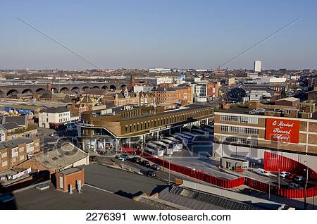 Stock Image - Uk, England, Birmingham Skyline Daytime.. Fotosearch