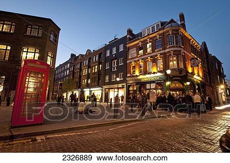 UK, England, Busy pub in Covent Garden; London View Large Photo Image Stock Photo - UK, England, Busy pub in Covent Garden; London. Fotosearch