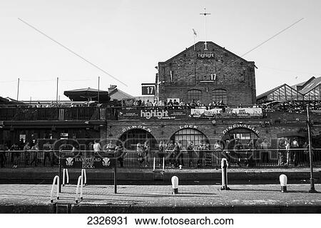 UK, England, Camden; London, People next to Hampstead Road Lock View Large Photo Image Stock Image - UK, England, Camden; London, People next to Hampstead Road Lock. Fotosearch