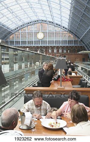 UK, England, Champagne Bar in St Pancras; London View Large Photo Image Stock Image - UK, England, Champagne Bar in St Pancras; London. Fotosearch