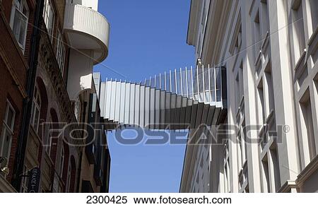 Stock Photography - UK, England, Covent Garden; London, Royal Opera House, Bridge of Aspirations. Fotosearch