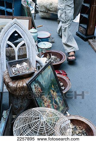 Stock Photography - Uk, England, Dorset, Street Market; Bridport. Fotosearch