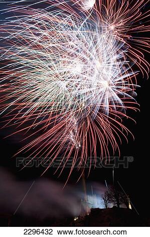 UK, England, East Sussex, Fireworks over Lewes castle; Lewes View Large Photo Image Stock Image - UK, England, East Sussex, Fireworks over Lewes castle; Lewes. Fotosearch
