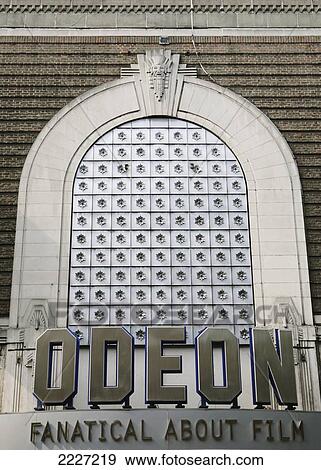 UK, England, Exterior of Odeon Cinema; London View Large Photo Image Stock Photo - UK, England, Exterior of Odeon Cinema; London. Fotosearch