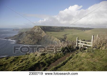 Uk, England, Headland Near Worth Matravers; Dorset View Large Photo Image Stock Photo - Uk, England, Headland Near Worth Matravers; Dorset. Fotosearch