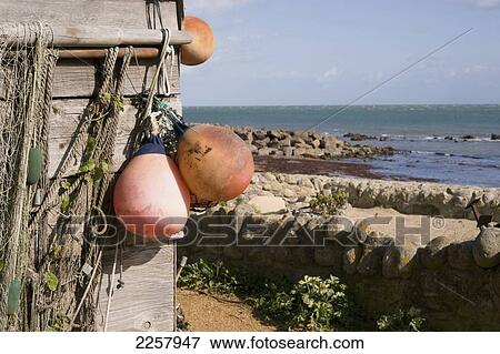 Stock Photo - Uk, England, Isle Of Wight, Scenic View Of Steephill Cove; Ventnor. Fotosearch