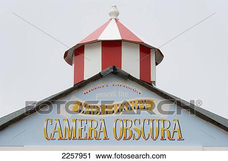 Stock Image - Uk, England, Lincolnshire, Close-Up; Mablethorpe, Beach Hut. Fotosearch
