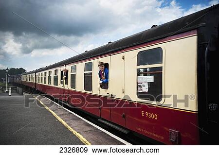 UK, England, Midland Railway; Derbyshire, Steam train arriving at Swanwick Junction View Large Photo Image Stock Photo - UK, England, Midland Railway; Derbyshire, Steam train arriving at Swanwick Junction. Fotosearch