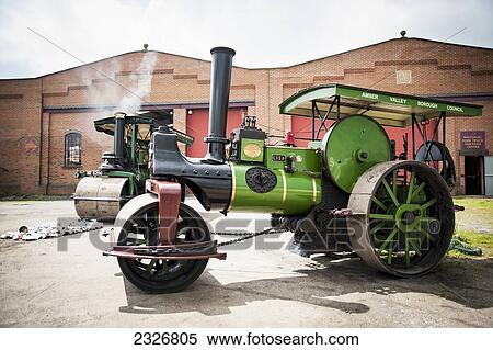 UK, England, Midland Railway; Derbyshire, Steamrollers at Indietracks Festival View Large Photo Image Stock Photography - UK, England, Midland Railway; Derbyshire, Steamrollers at Indietracks Festival. Fotosearch