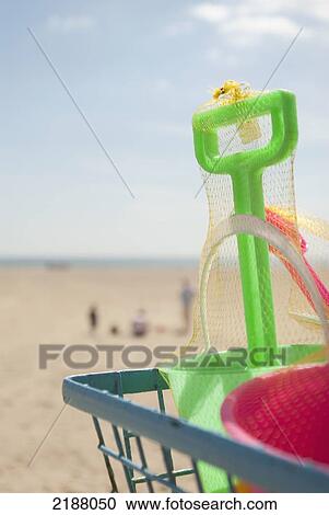 Uk, England, Norfolk, Bucket And Spade On South Beach; Great Yarmouth View Large Photo Image Stock Image - Uk, England, Norfolk, Bucket And Spade On South Beach; Great Yarmouth. Fotosearch