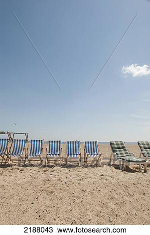 Uk, England, Norfolk, Deckchairs On Beach; Great Yarmouth View Large Photo Image Stock Image - Uk, England, Norfolk, Deckchairs On Beach; Great Yarmouth. Fotosearch