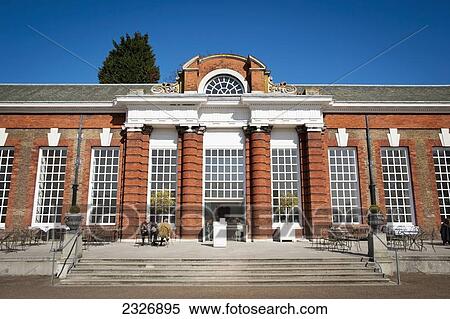 UK, England, Orangery in Kensington Gardens; London View Large Photo Image Stock Photography - UK, England, Orangery in Kensington Gardens; London. Fotosearch