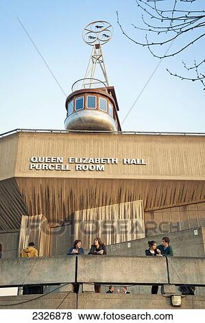Stock Photo - UK, England, Purcell Room at Queen Elizabeth Hall; London. Fotosearch