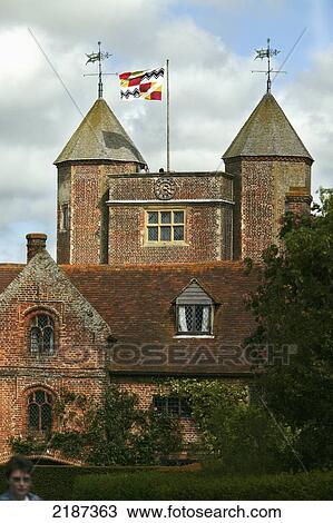 Stock Image - Uk, England, Sissinghurst Castle; Kent. Fotosearch
