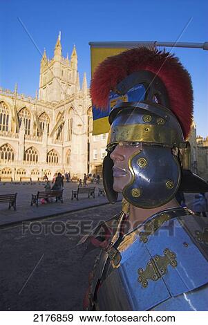 Stock Photo - Uk, England, Somerset, Bath, Abbey. Fotosearch