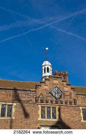 Picture - Uk, England, Surrey, Guildford, Blessed Trinity Abbots Hospital. Fotosearch
