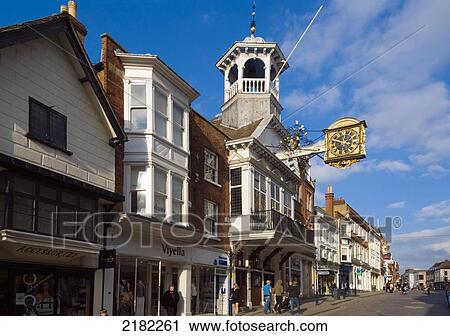 Uk, England, Surrey, Guildford, Town Hall View Large Photo Image Stock Image - Uk, England, Surrey, Guildford, Town Hall. Fotosearch