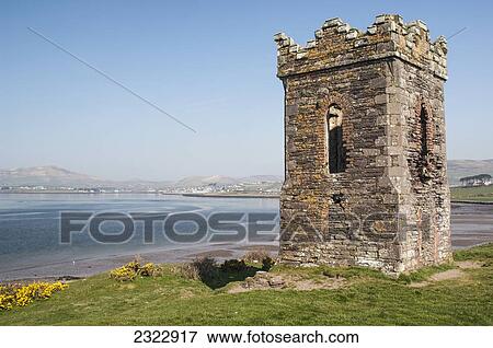 Stock Photo - UK, Ireland, County Kerry, Dingle, Dingle Bay, Hussey's Folly. Fotosearch