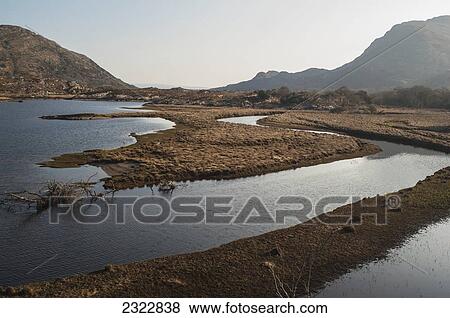 Stock Photo - UK, Ireland, County Kerry, Killarney National Park, Upper Lake of Lough Leane. Fotosearch