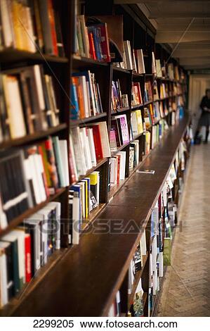 Stock Photography - UK, Marylebone; London, Victorian interior of Daunts Bookshop. Fotosearch
