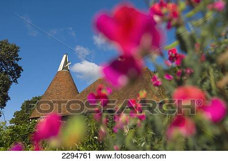 Stock Image - UK, Perch Hill Farm and Gardens; East Sussex. Fotosearch