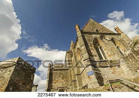 Uk, Scotland, Fife, Church Of Scotland; St Monans View Large Photo Image Stock Photo - Uk, Scotland, Fife, Church Of Scotland; St Monans. Fotosearch