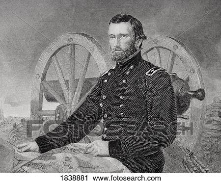 Ulysses S. Grant 1822-1885. Commmander Of Union Armies In American Civil War And 18Th President Of United States 1869–77. From Painting By Alonzo Chappel View Large Photo Image Stock Image - Ulysses S. Grant 1822-1885. Commmander Of Union Armies In American Civil War And 18Th President Of United States 1869–77. From Painting By Alonzo Chappel. Fotosearch