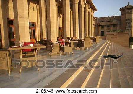 Stock Photograph - Umaid Bhawan Hotel Jodhpur Rajasthan India. Fotosearch