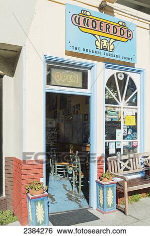 Underdog Restaurant serving organic hot dogs in the Sunset District; San Francisco, California, United States of America View Large Photo Image Stock Photograph - Underdog Restaurant serving organic hot dogs in the Sunset District; San Francisco, California, United States of America. Fotosearch
