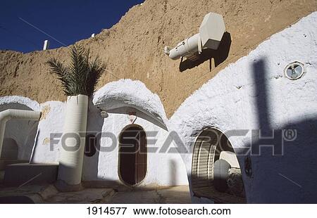 Stock Photo - Underground Cave Hotel. Fotosearch