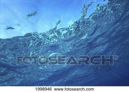 Underwater Pool Reflections Looking To Surface B1504 View Large Photo Image Stock Photograph - Underwater Pool Reflections Looking To Surface B1504. Fotosearch