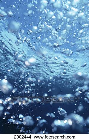 Underwater View Of Air Bubbles Near Surface View Large Photo Image Picture - Underwater View Of Air Bubbles Near Surface. Fotosearch