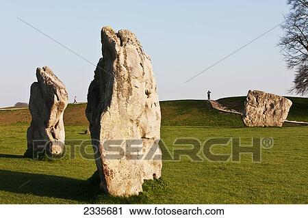 Unesco World Heritage Site Is Neolithic Henge Monument Containing 3 Stone Circles Around Village; Avebury, Wiltshire, England, Uk View Large Photo Image Stock Image - Unesco World Heritage Site Is Neolithic Henge Monument Containing 3 Stone Circles Around Village; Avebury, Wiltshire, England, Uk. Fotosearch