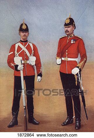 Uniforms Of The Royal Marines In The Late 19Th Century. From The Book South Africa And The Transvaal War By Louis Creswicke, Published 1900. View Large Photo Image Picture - Uniforms Of The Royal Marines In The Late 19Th Century. From The Book South Africa And The Transvaal War By Louis Creswicke, Published 1900.. Fotosearch