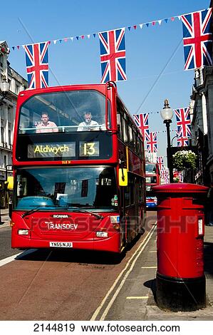 Union Jacks Decorating Regent Street In Central London, London, Uk View Large Photo Image Stock Photo - Union Jacks Decorating Regent Street In Central London, London, Uk. Fotosearch