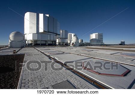 Unit Telescopes And Auxiliary Telescopes Belonging To The Very Large Telescope (Vlt) On The Platform Operated By The European Southern Observatory At Paranal, Antofagasta Region, Chile View Large Photo Image Stock Image - Unit Telescopes And Auxiliary Telescopes Belonging To The Very Large Telescope (Vlt) On The Platform Operated By The European Southern Observatory At Paranal, Antofagasta Region, Chile. Fotosearch